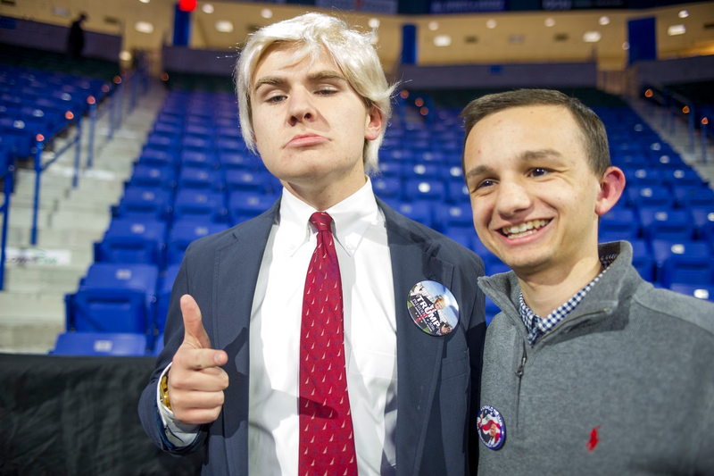 Trump supporter in Massachusetts (Photo by Ann Hermes/The Christian Science Monitor via Getty Images)
